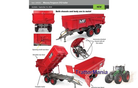 Rimorchio Massey Ferguson 212 