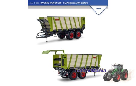 Kaweco Radium 250-Claas green with beaters